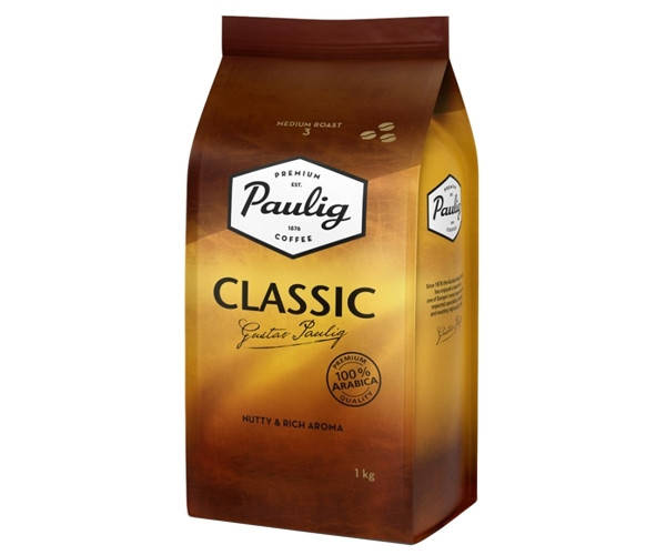 

Кофе Paulig Classic в зернах 1 кг