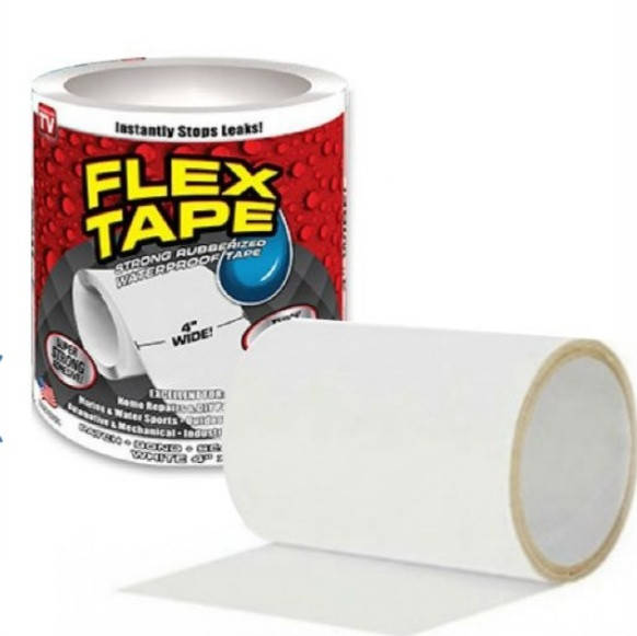 

Клейкая лента-скотч Flex Tape (Флекс Тейп) БЕЛАЯ, Белый