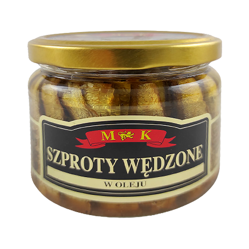 

Шпроти в олії М&К (скло) 175/250g 12шт/ящ (Код : 00-00001616)