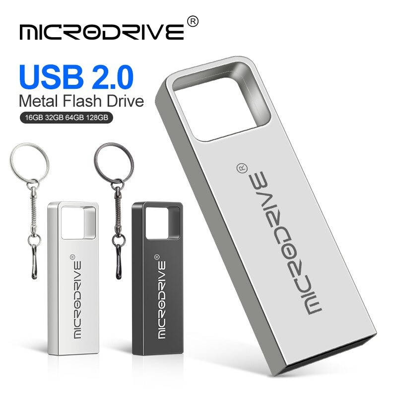 

USB флешка 32 GB. Металлический водонепроницаемый корпус, Серый