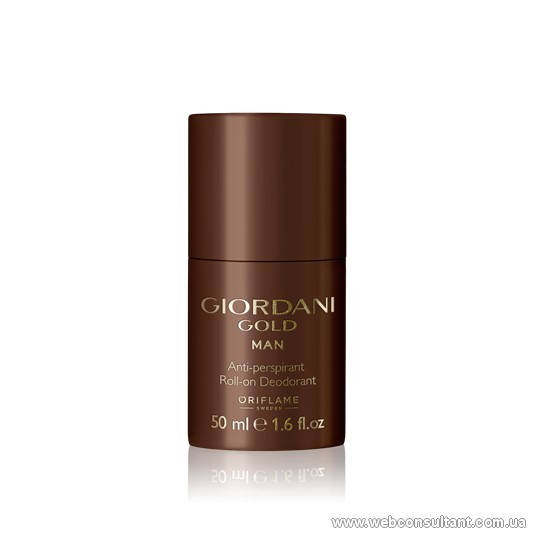 

32176 Дезодорант-антиперспирант 24ч Giordani Gold Man Орифлейм Oriflame