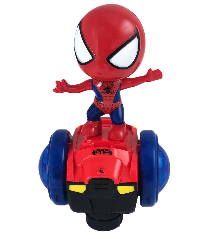 

Детская игрушка машинка Super SPIDER Car с диско-светом и музыкой, Красный