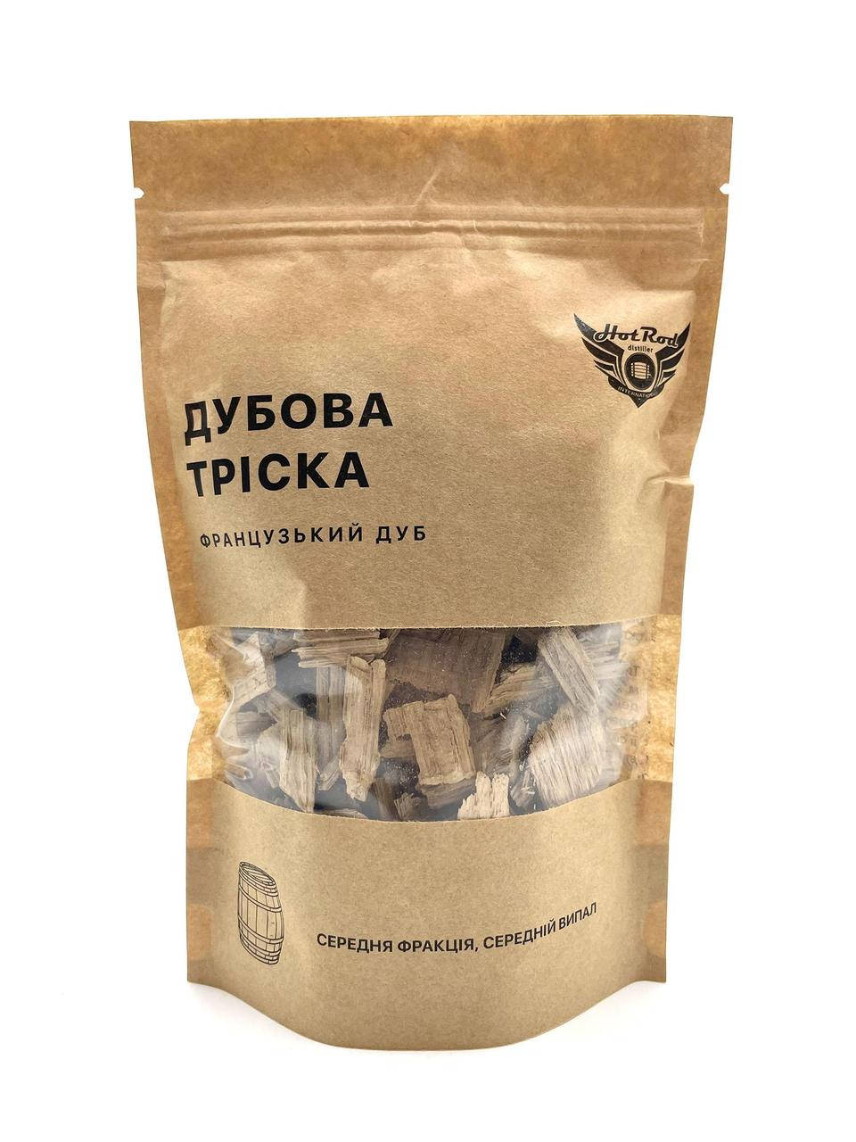 

Дубовая щепа французский дуб средняя фракция средний обжиг (100 г)
