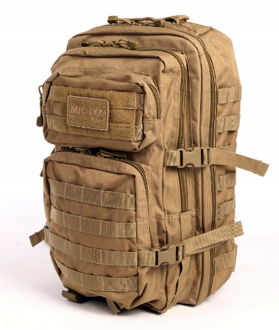 

Рюкзак военный тактический штурмовой Mil-Tec 36 литров Германия Кайот