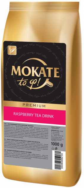 

Растворимый чай Mokate Premium малина, 1кг, Польша