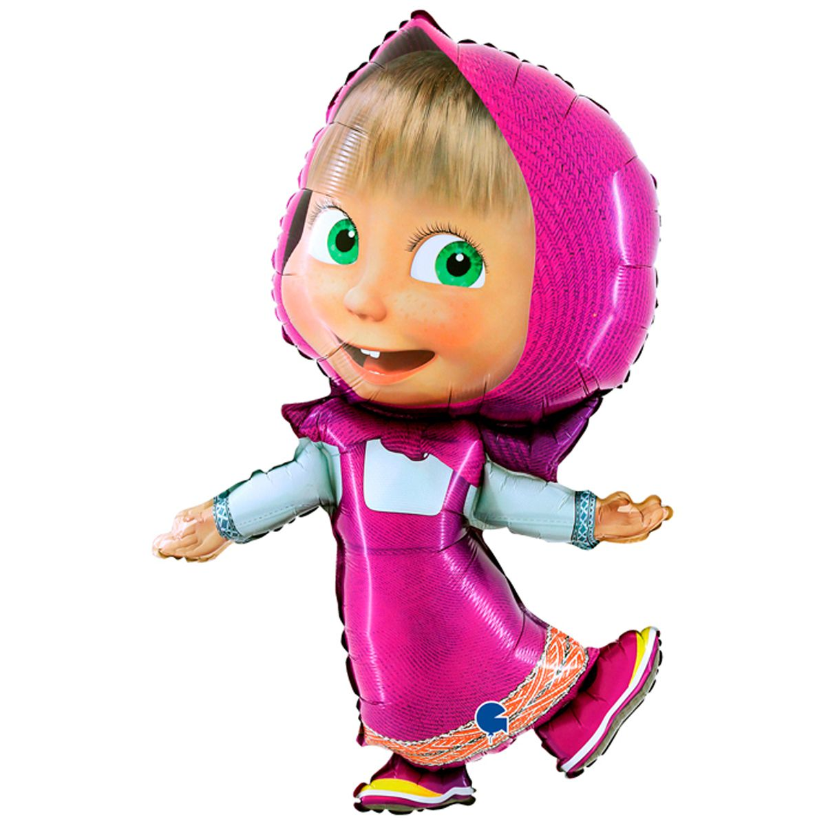 

Фольгированный шарик Grabo (105х67 см) Маша, Разные цвета