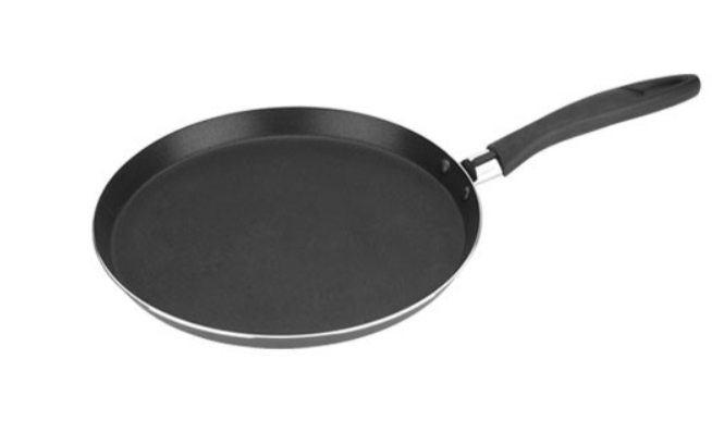 

Блинная сковорода 22см Benson с антипригарным покрытием. Для блинов. Для всех плит. Посуда для кухни