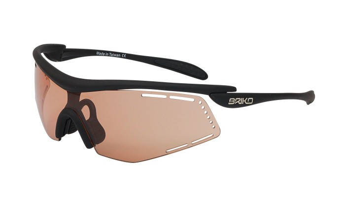 

Итальянские очки для профессиональных спортсменов Briko Endure (black), Черный