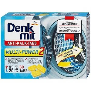

Таблетки от накипи для стиральных машин Denkmit Anti-Kalk-Tabs 60 шт.