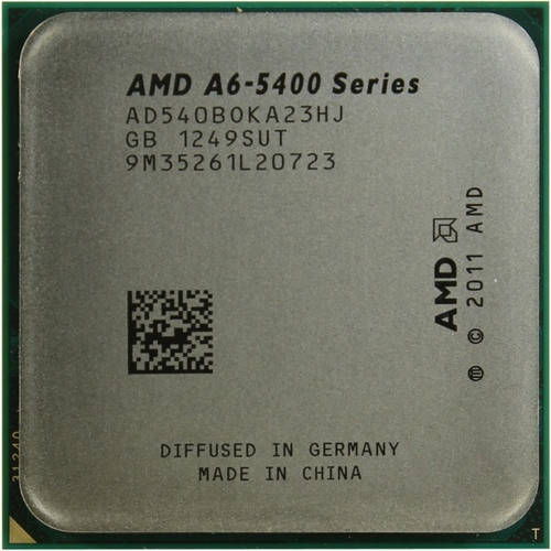 

AMD A6-5400B CPU AD540BOKA23HJ 3.6-3.8GHz/1M/65W Socket FM2 Процессор для ПК
