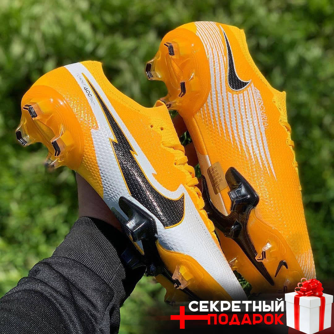 

Бутсы Nike Mercurial Vapor 13 Elite MDS FG/найк меркуриал вапор/ копы, Желтый