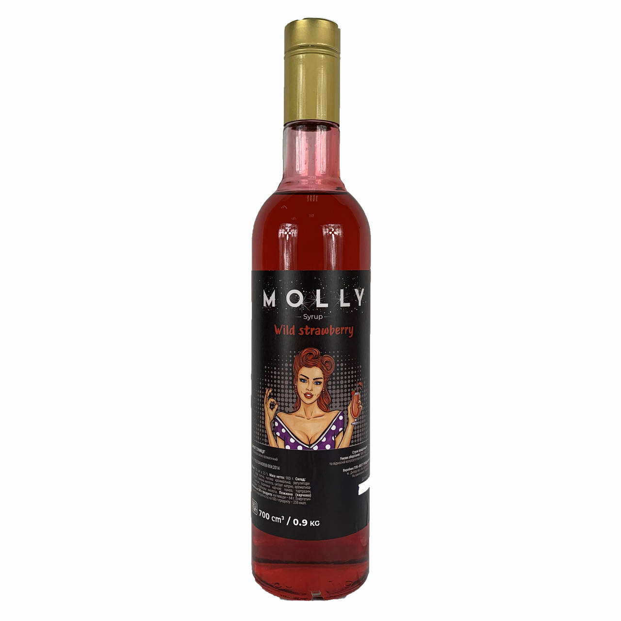 

Сироп MOLLY Земляника 700 мл