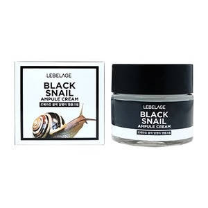 

Восстанавливающий крем с экстрактом черной улитки LEBELAGE Ampoule Cream Black Snail