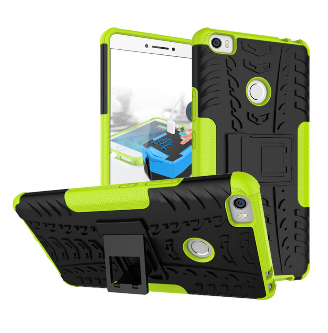 

Броня чехол Ёлка для Xiaomi Mi MAX, Зелёный