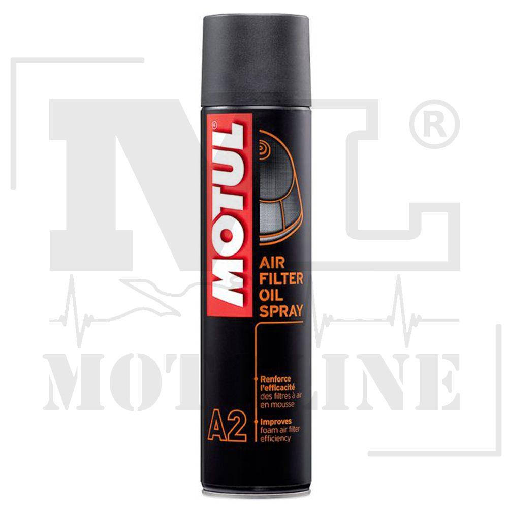 

MOTUL A2 AIR FILTER OIL SPRAY масляный аэрозоль для пропитки поролонового воздушного фильтра мотоциклов