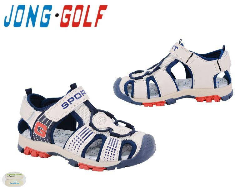 

Детские босоножки для мальчика Jong Golf 2868-7 размеры 33,, Белый