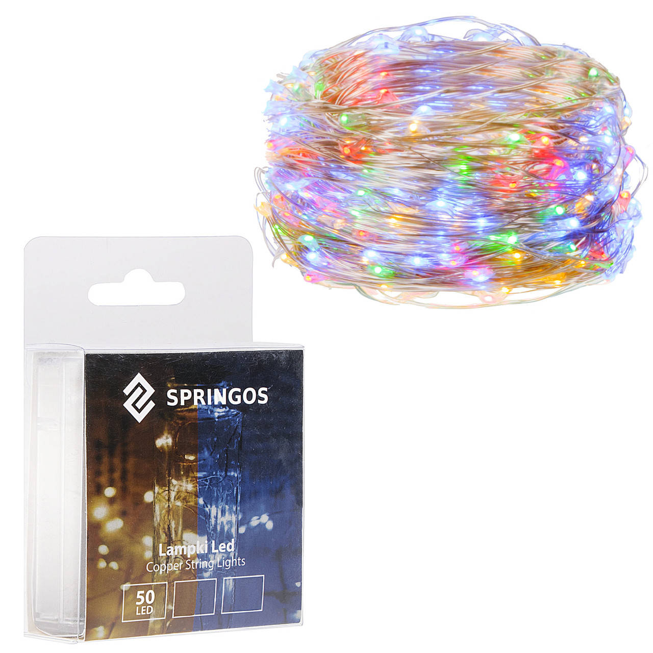 

Гирлянда на батарейках Springos 4.9 м 50 LED CL0017 Mix alli ОРИГИНАЛ