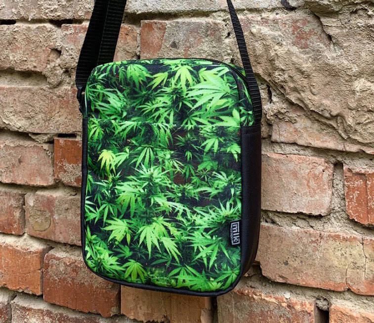 

Сумка мессенджер Milk Hemp, Зелёный