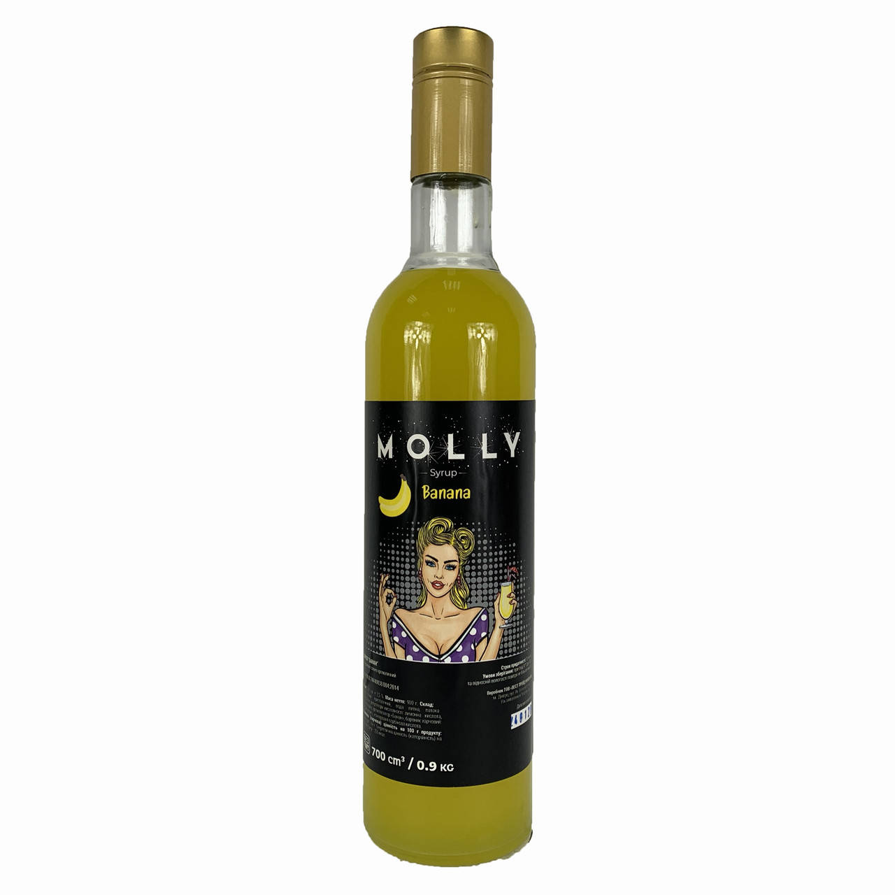 

Сироп MOLLY Банан 700 мл