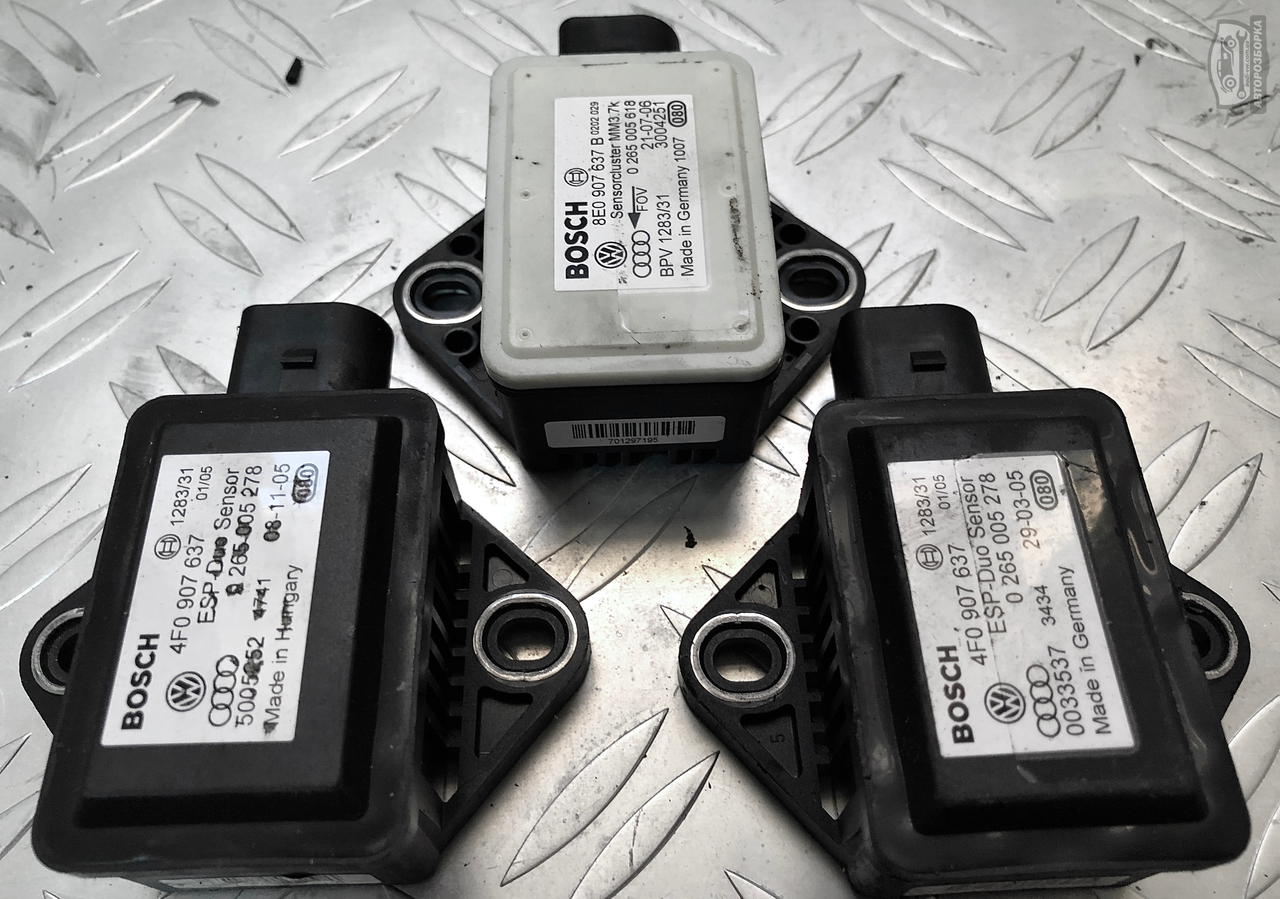 

Датчик ускорения (ESP) Audi A6 C6 (4F) 4F0907637