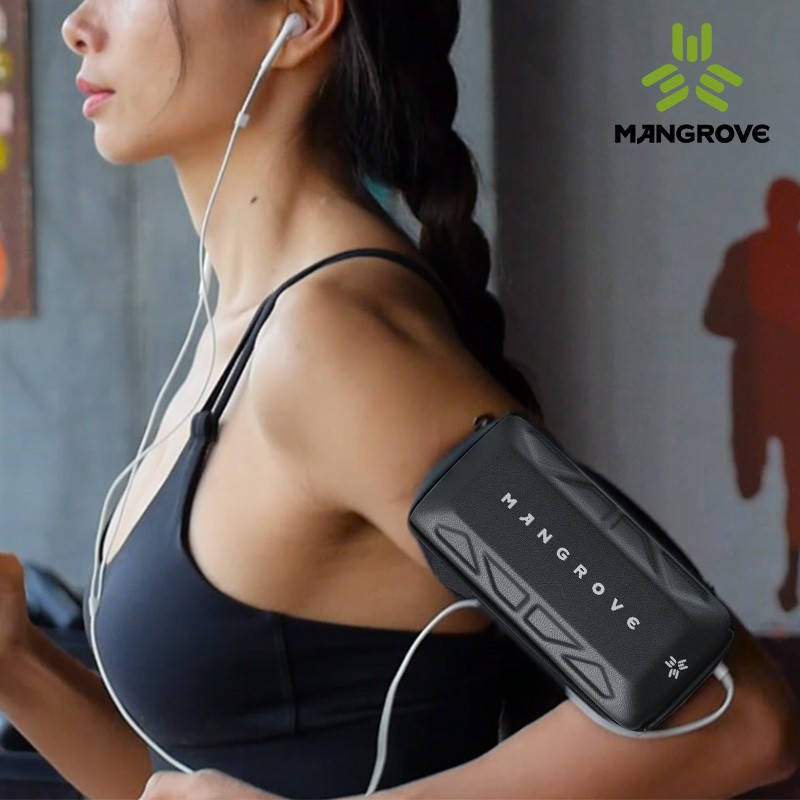 

Профессиональный спортивный чехол для телефона Mangrove с дышащим карманом., Черный