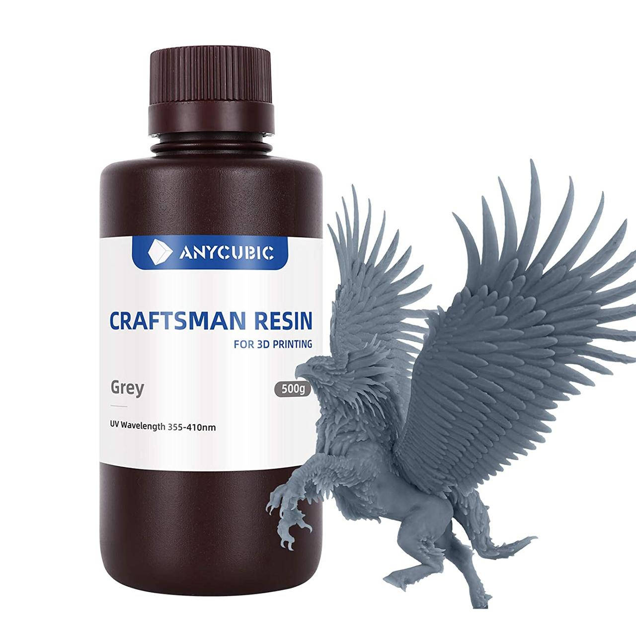 

Фотополимерная смола Anycubic Craftsman серая