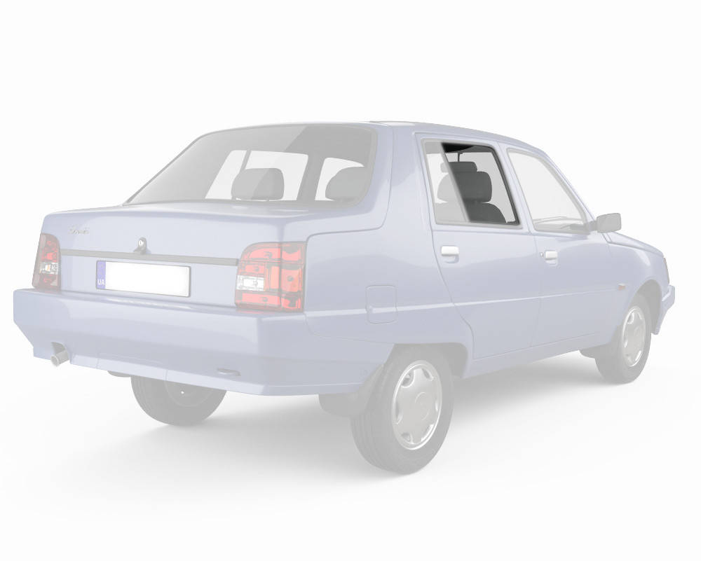 

Боковое стекло ЗАЗ 1103/1105 (Славута) (Дана) (1987-2011) Заднее Дверное опускное Правое, Зелёный