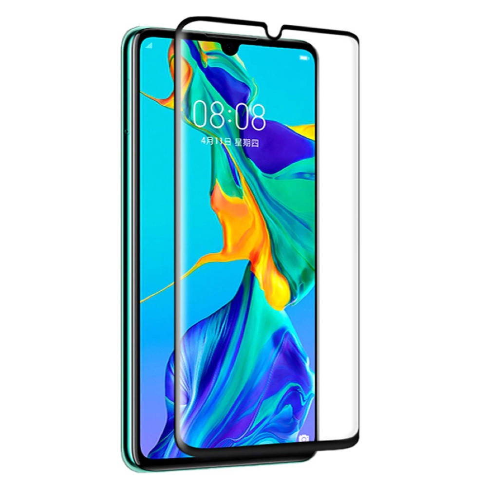 

Защитное стекло DK Full Glue 3D для Huawei P30 Pro (black), Черный