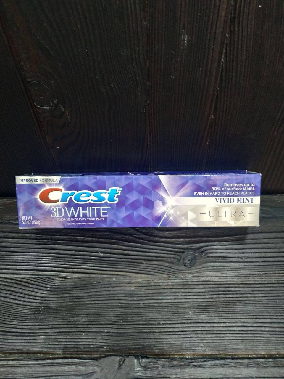 

Crest 3D White Vivid Mint Ultra зубная паста 150 g