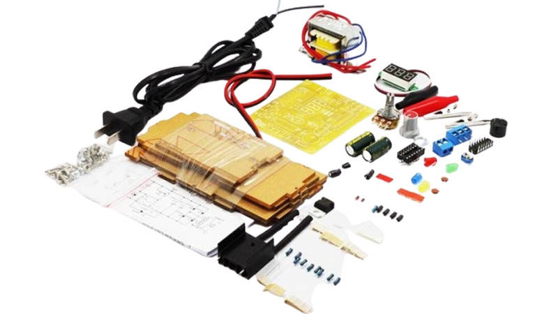 

Регулируемый блок питания комплект для сборки лаборного блока LM317 DIY-набор (16429)