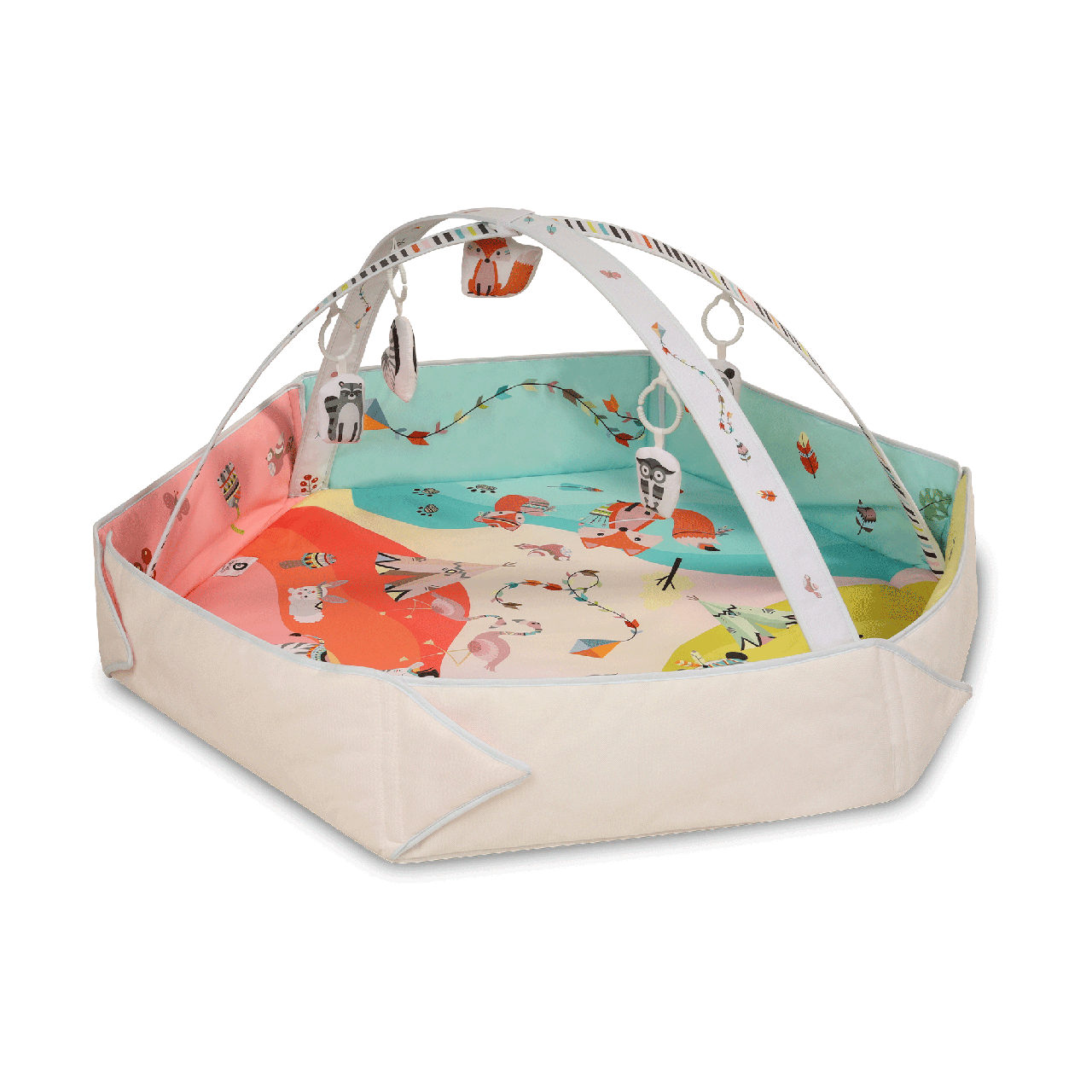 

Развивающий коврик Lionelo JENNY MULTICOLOR
