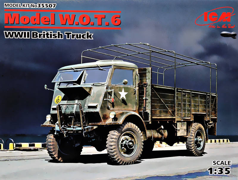 

Сборная модель Британский грузовой автомобиль ІІ МВ 1:35 ICM (35507)