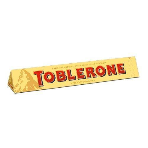 

Шоколад TOBLERONE Milk Chocolate Almond Nougat Молочный Миндальная Нуга 100г