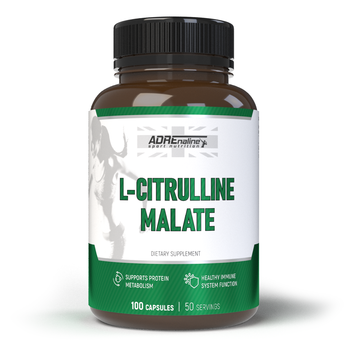 

Цитрулин - Adrenaline Sport Nutrition L-Citruliline Malate / 100 capsules