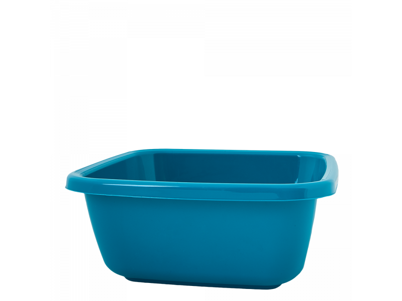 

Таз квадратный 6л. (бирюзовый)