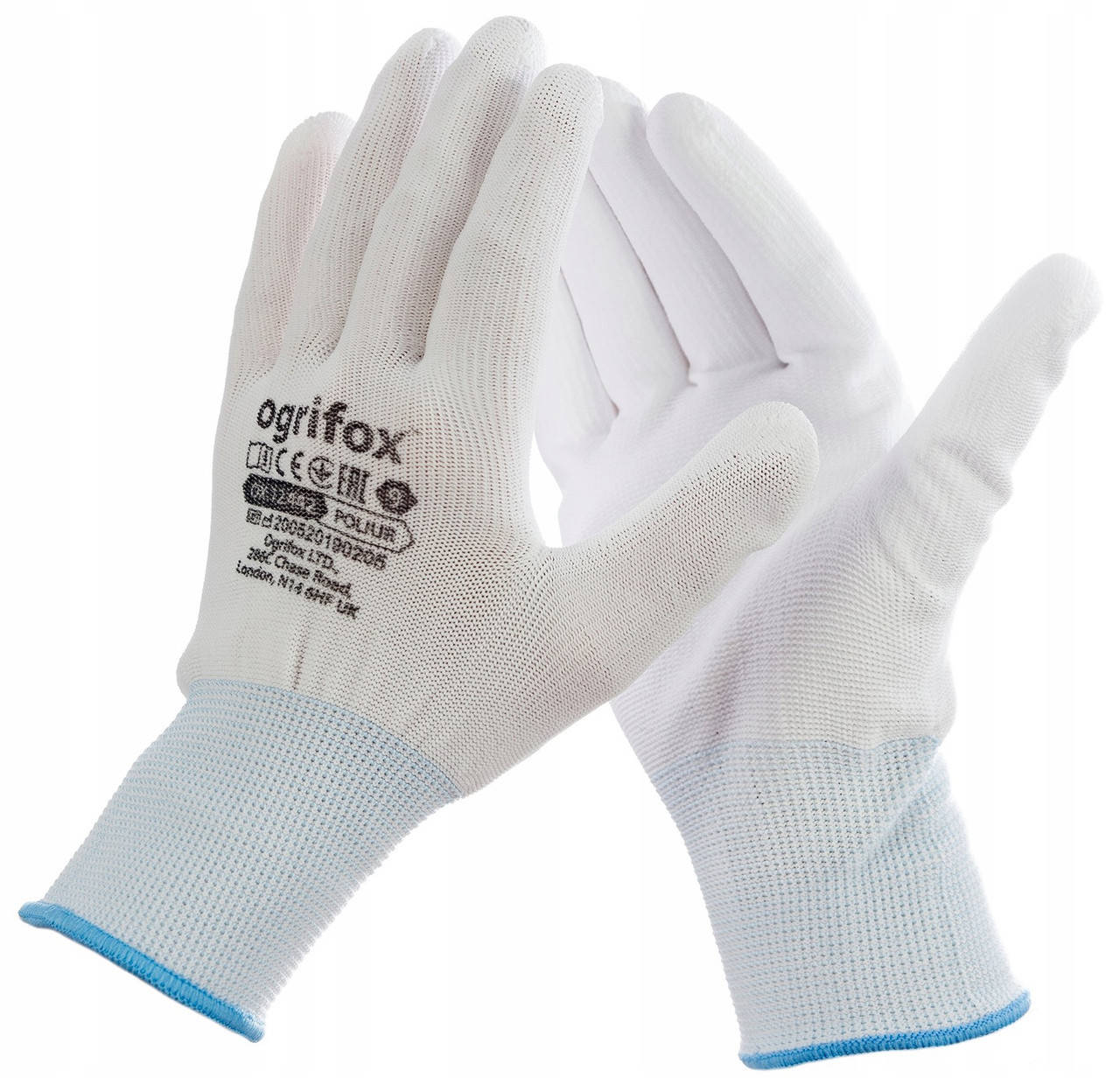 

Перчатки полиуретановые Ogrifox p.9