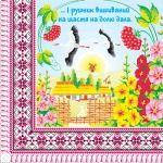 

САЛФЕТКИ 33Х33 АИСТЫ-РУШНИК ВЫШИТЫЙ... МАРГО 20 ШТ