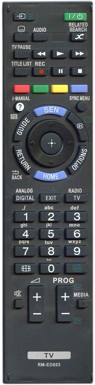 

Пульт к SONY RM-ED053