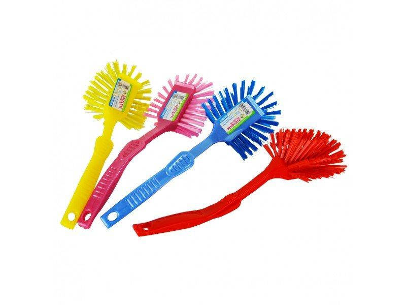 

ZP84049 Щетка для посуды Viland, LUX, овальная, TM Zambak Plastik