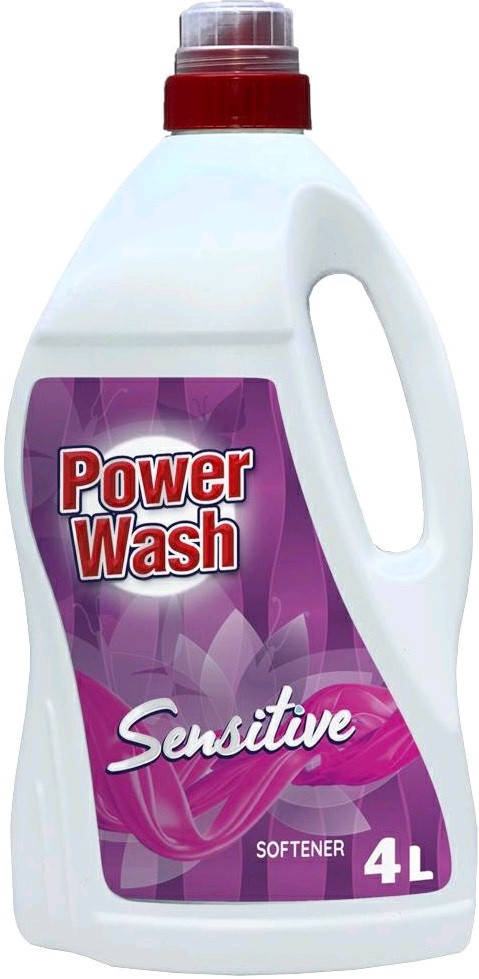 

Концентрированный ополаскиватель для белья Power Wash Sensitivte 4 л