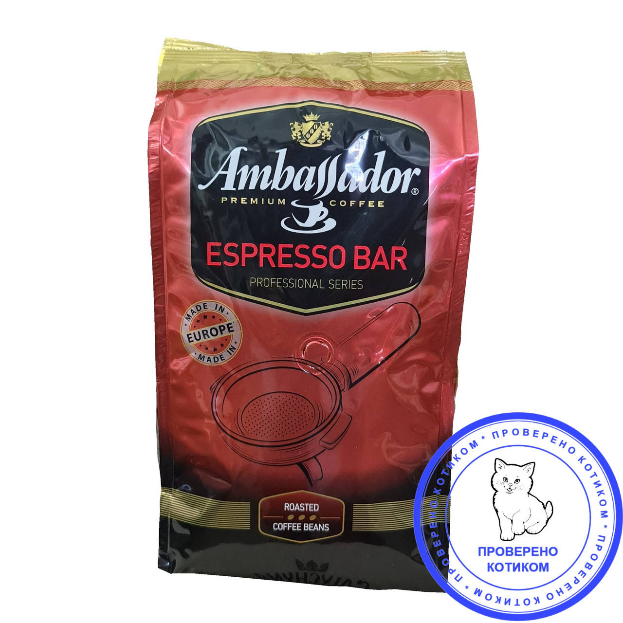 

Кофе в зернах Ambassador Espresso Bar, 1кг (6 шт./ящ.)