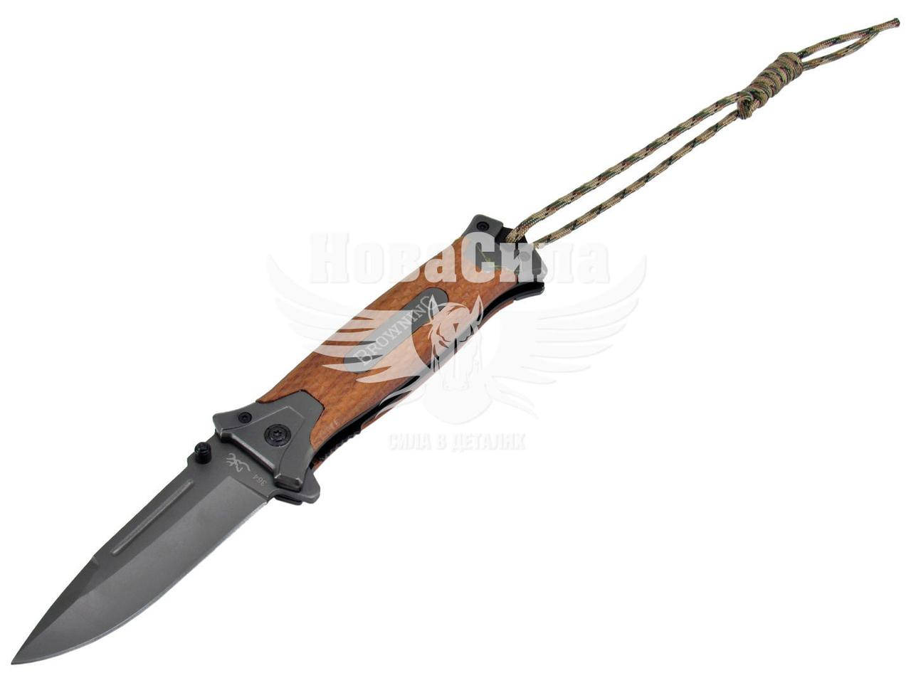 

Нож (охотничий) 20см. раскладной (КНР)