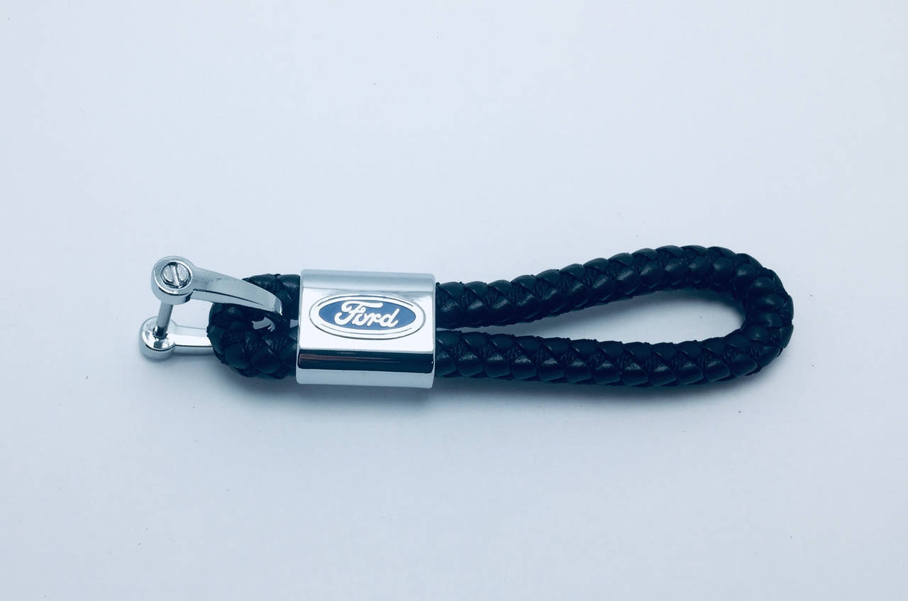 

Брелок Ford плетёнка