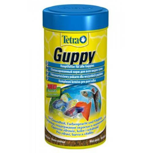 

Tetra Guppy- корм для живородящих, 100 мл