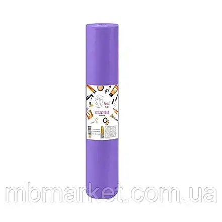 

Простынь одноразовая Panni Mlada 100 м * 0,8м - фиолетовая