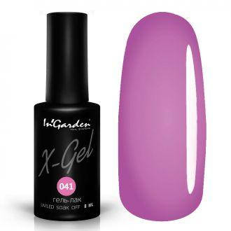 

Гель лак INGARDEN X-GEL (лилово-розовый) № 041, 8 мл