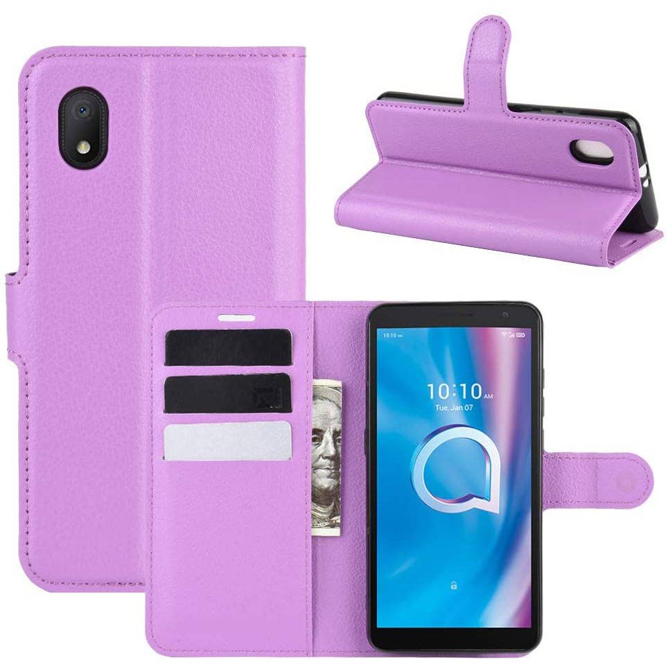 

Чехол-книжка Litchie Wallet для Alcatel 1B (5002H) Violet, Фиолетовый