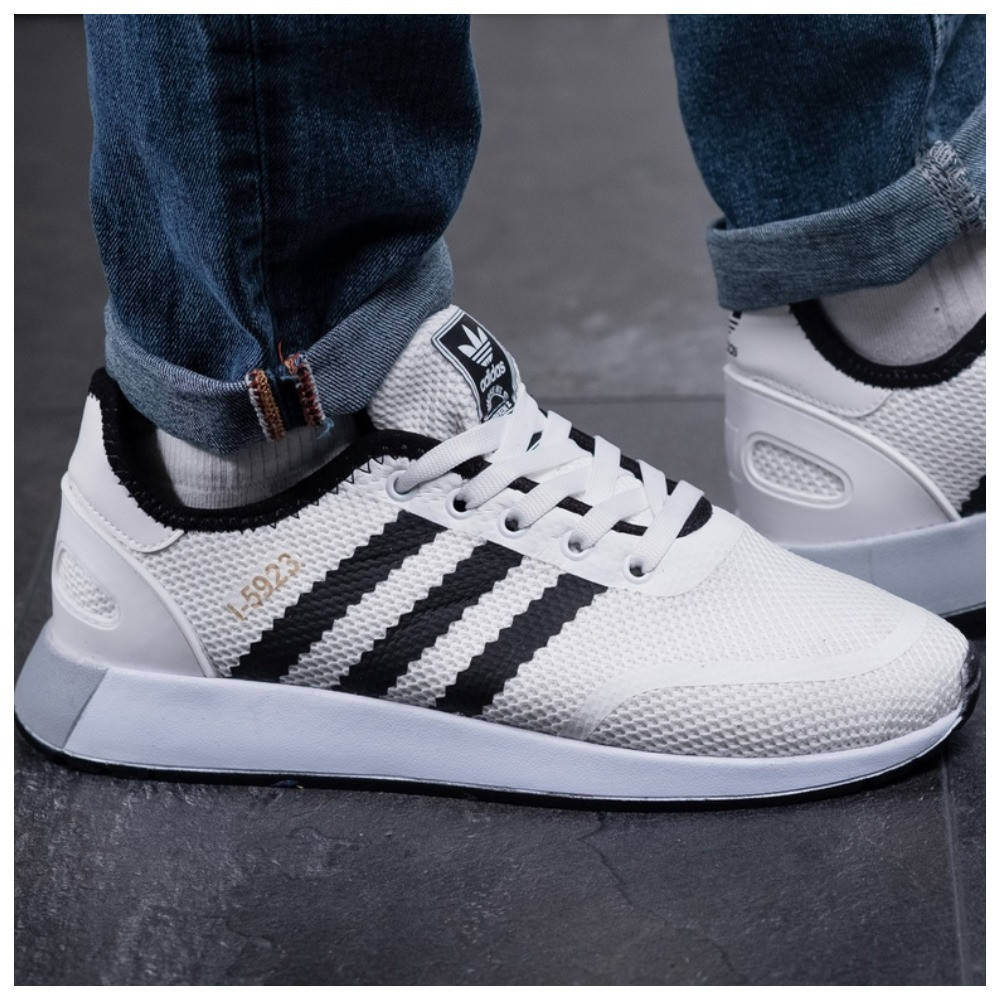 

Мужские кроссовки Adidas INIKI I-5923, белые кроссовки адидас иники, Белый