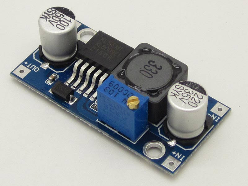 

DC-DC Повышающий преобразователь XL6009 3,2V-35V 4A