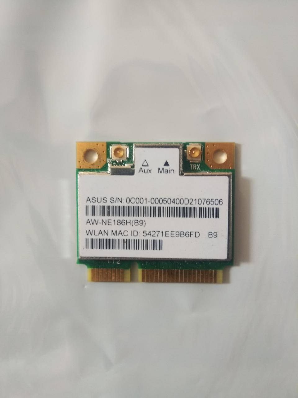 

Сетевая карта AR5B125 Wi-fi модуль для ноутбука Asus 802.11b,g,n, 150Mbps mPCI-e